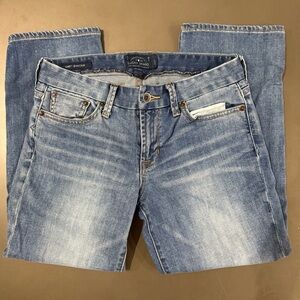 Lucky Brand Sweet Jean Crop Blue Denim Jeans - Size 4 / 27